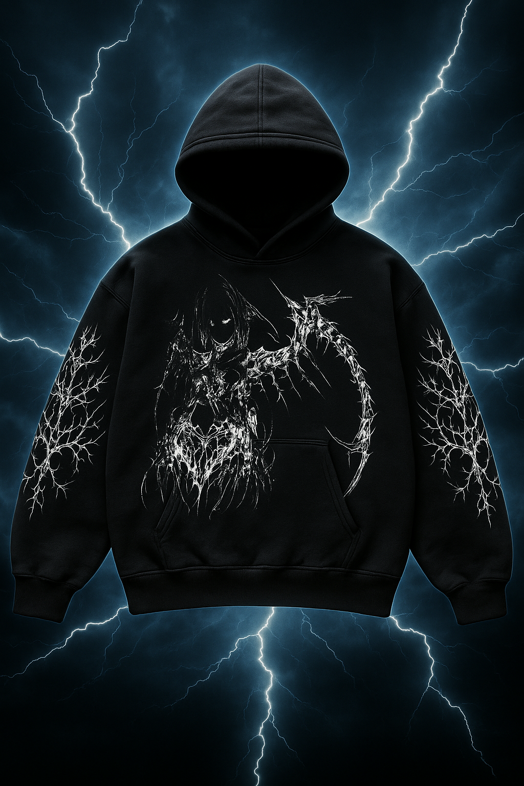 Oversized scythe hoodie